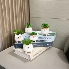 Planta de grama artificial Bonsai